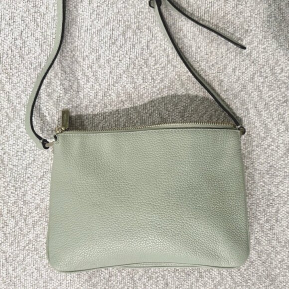 Kate Spade Jackson Triple Gusset Beach Glass Green Crossbody - Picture 13 of 13